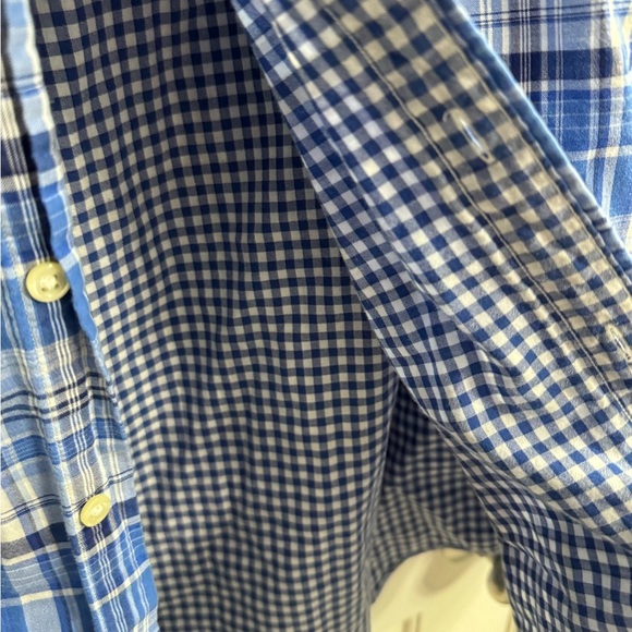 Ralph Lauren Blue Plaid Button Down XL - Picture 3 of 4